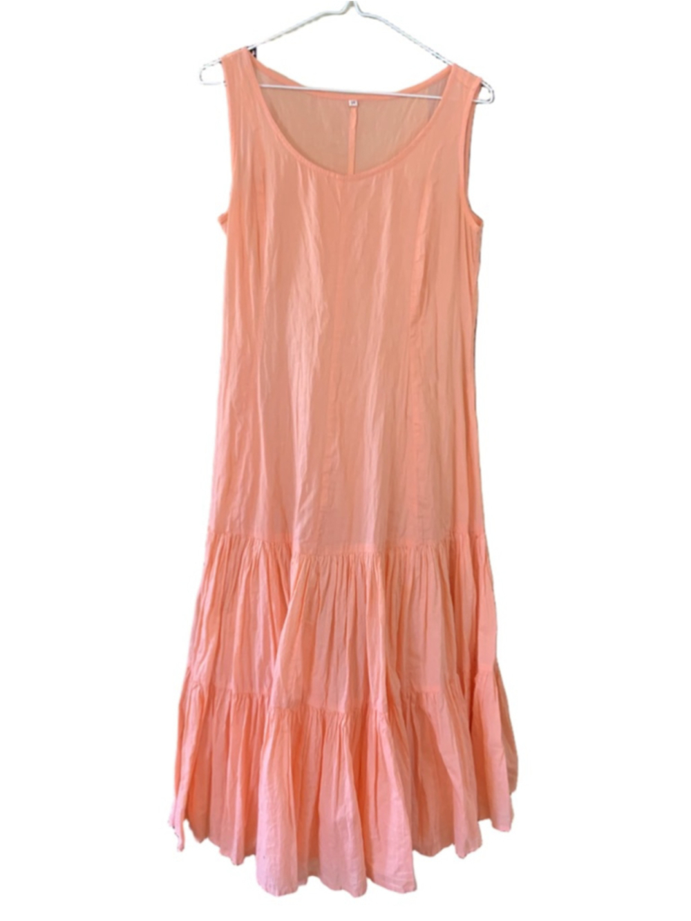 Peach Maxi Dress Medium